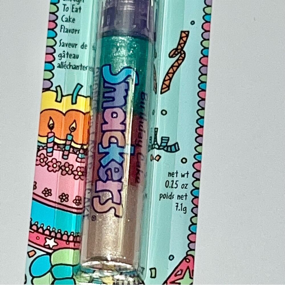 VTG RARE Y2k Bonne Bell Lip Smackers Sponge On Layered Birthday Cake Gloss - Picture 4 of 9